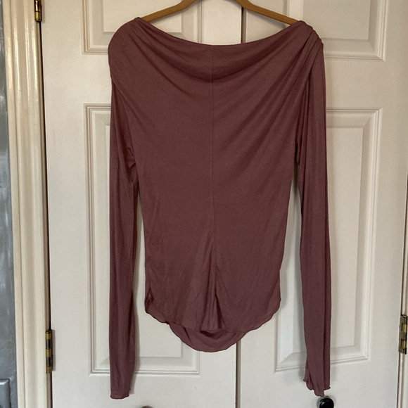 Free People Mauve Long Sleeve Top - Picture 4 of 8
